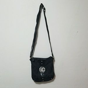 Black handbag